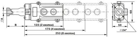 Пкт 61 на 2 кнопки