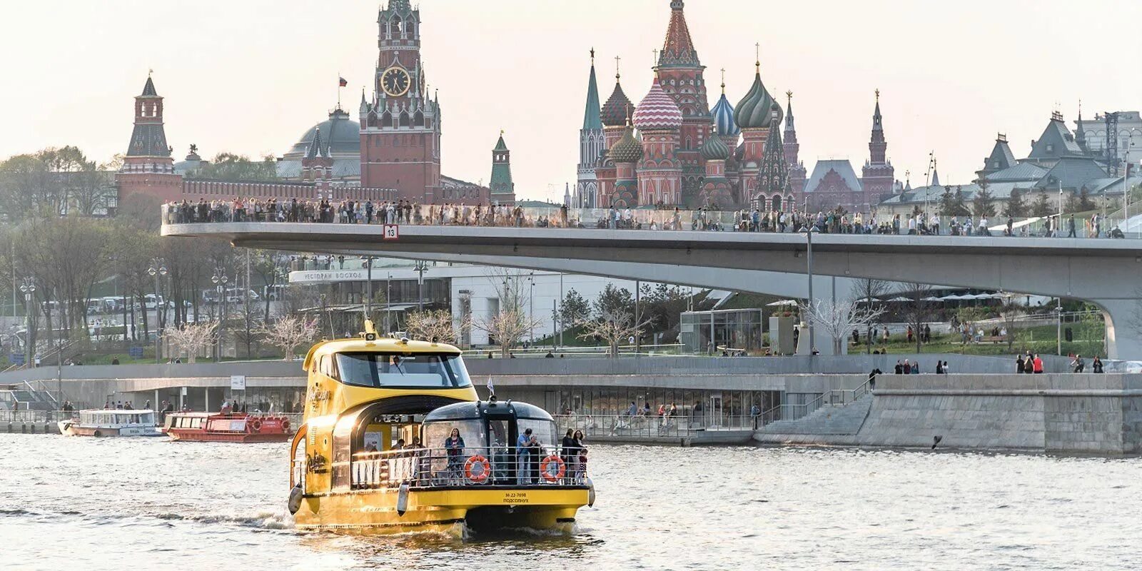 Прогулка на трамвайчике по москве