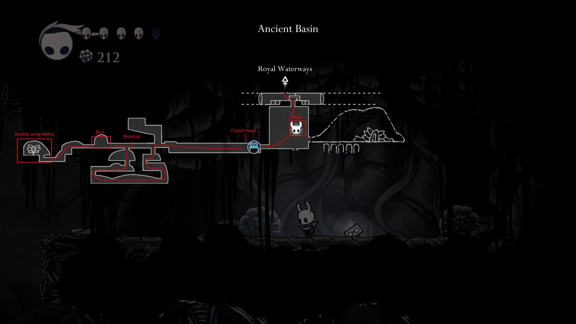 Где найти двойной прыжок в hollow knight. City of tears hollow knight карта. Дабл прыжок холлоу найт. Воющие утесы hollow knight. Холлоу найт грибные пустоши карта.