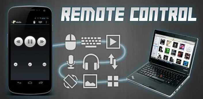 Remote Control Android Wi Fi. Wifimouse Necta.