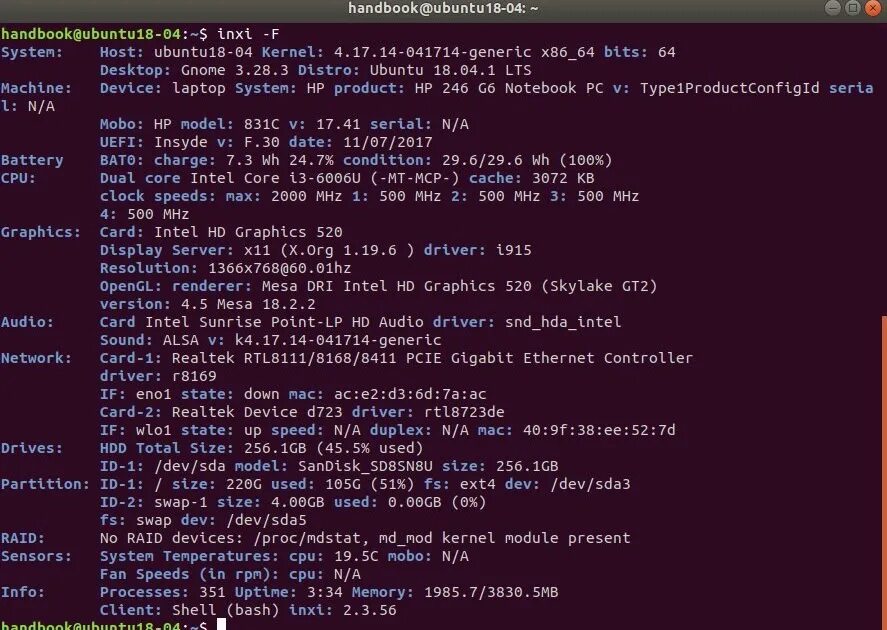 Linux random