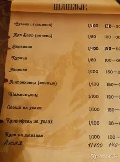 Берекет черкесск меню