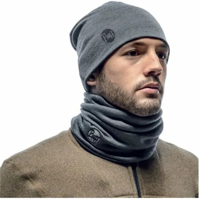 Купить мужской бафф. Снуд buff Wool Heavyweight Solid. Бандана бафф мерино Солид Блэк. Шапка мужская Cotton buff. Buff Wool buff.