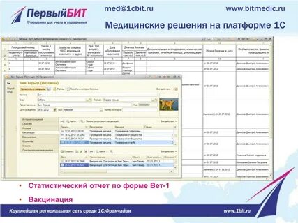 Отчет по форме 1 вет