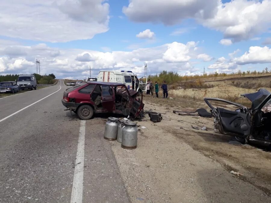 ДТП под Вольском Саратовской области.