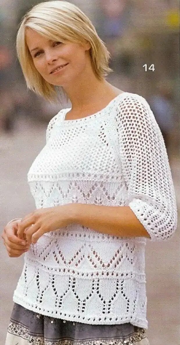Свитер связанный регланом сверху. Ажурные кофточки реглан спицами. Кофточка реглан с ажурными рукавами спицами. Красивая летняя кофточка спицами. Ажурные кофточки реглан спицами.