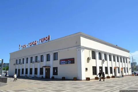 Тула курский вокзал на карте