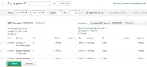 Диадок взаиморасчеты