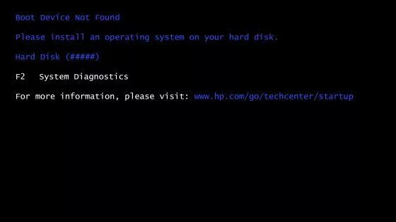 Boot vmlinuz not found. Boot device not found. boot device not found что делать.