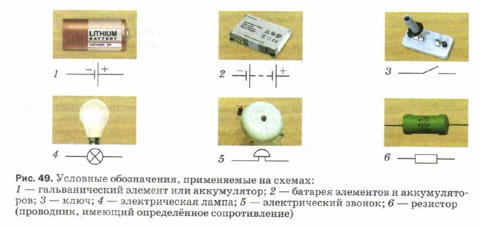 Схема 2 электрические лампы, гальванический элемент, батарейка. Батарея аккумулятора в электрической цепи. Батарея гальванических элементов схема. Батарея элементов или аккумуляторов в электрической цепи схема. Электрические элементы физики