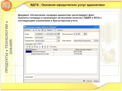 Оказание услуг проводки