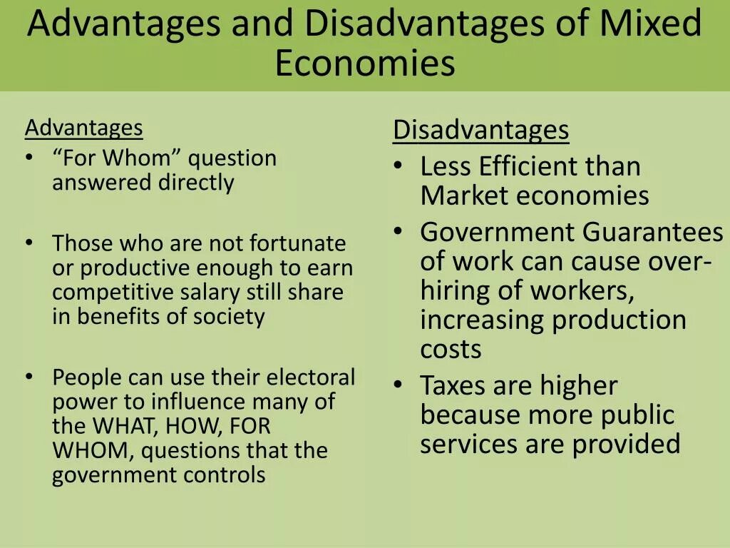Advantages of a country. Mixed economy advantages and disadvantages. market economy advantages and disadvantages. advantages and disadvantages. mixed economic systems advantages and disadvantages.