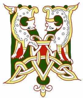 Буквица славянская рисунок