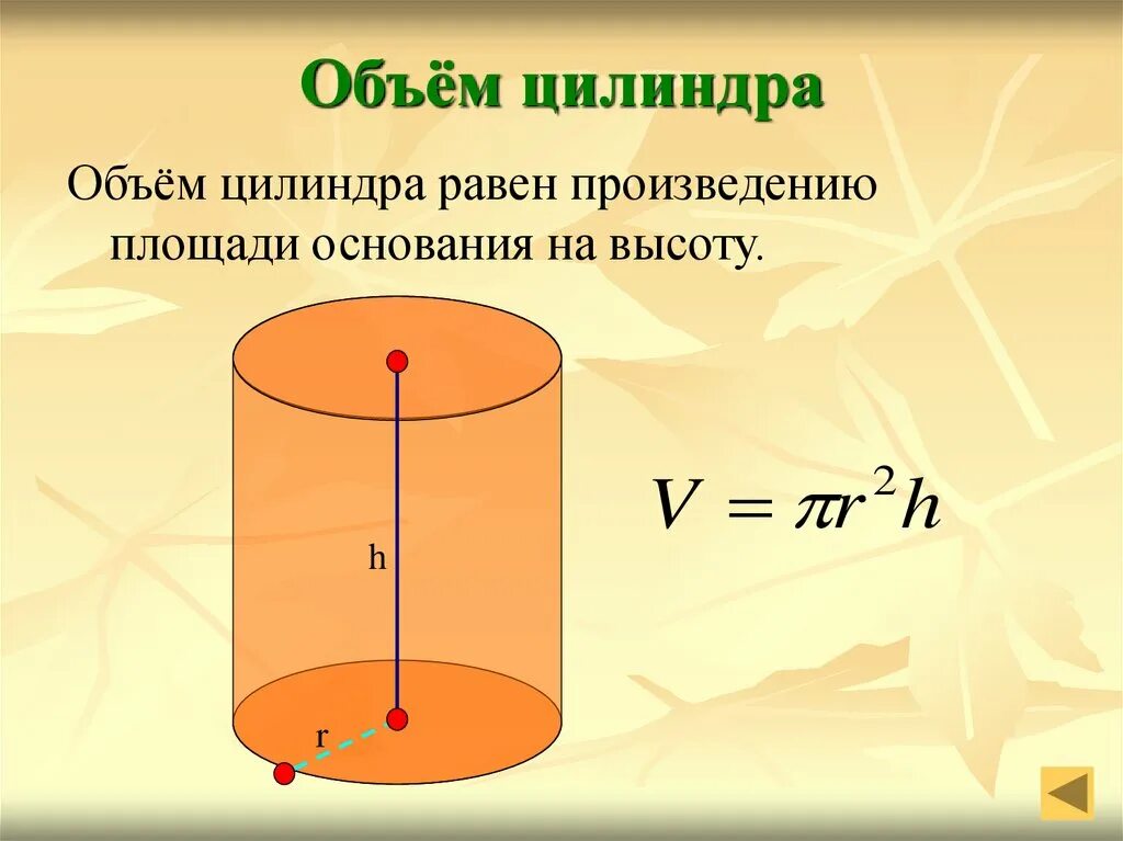 Формула поиска объема цилиндра. Формула расчета объема цилиндра. Как найти объем цилиндрической емкости. Формула объема цилиндрической емкости.