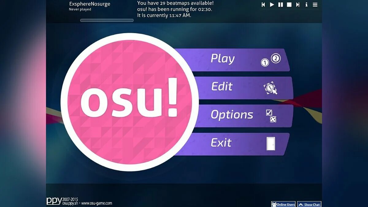 Osu. Osu игра. Osu ритм игра. Osu 2007. Osu players