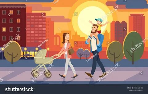 I walked around the city