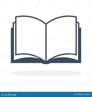 Раскрытая книга вектор