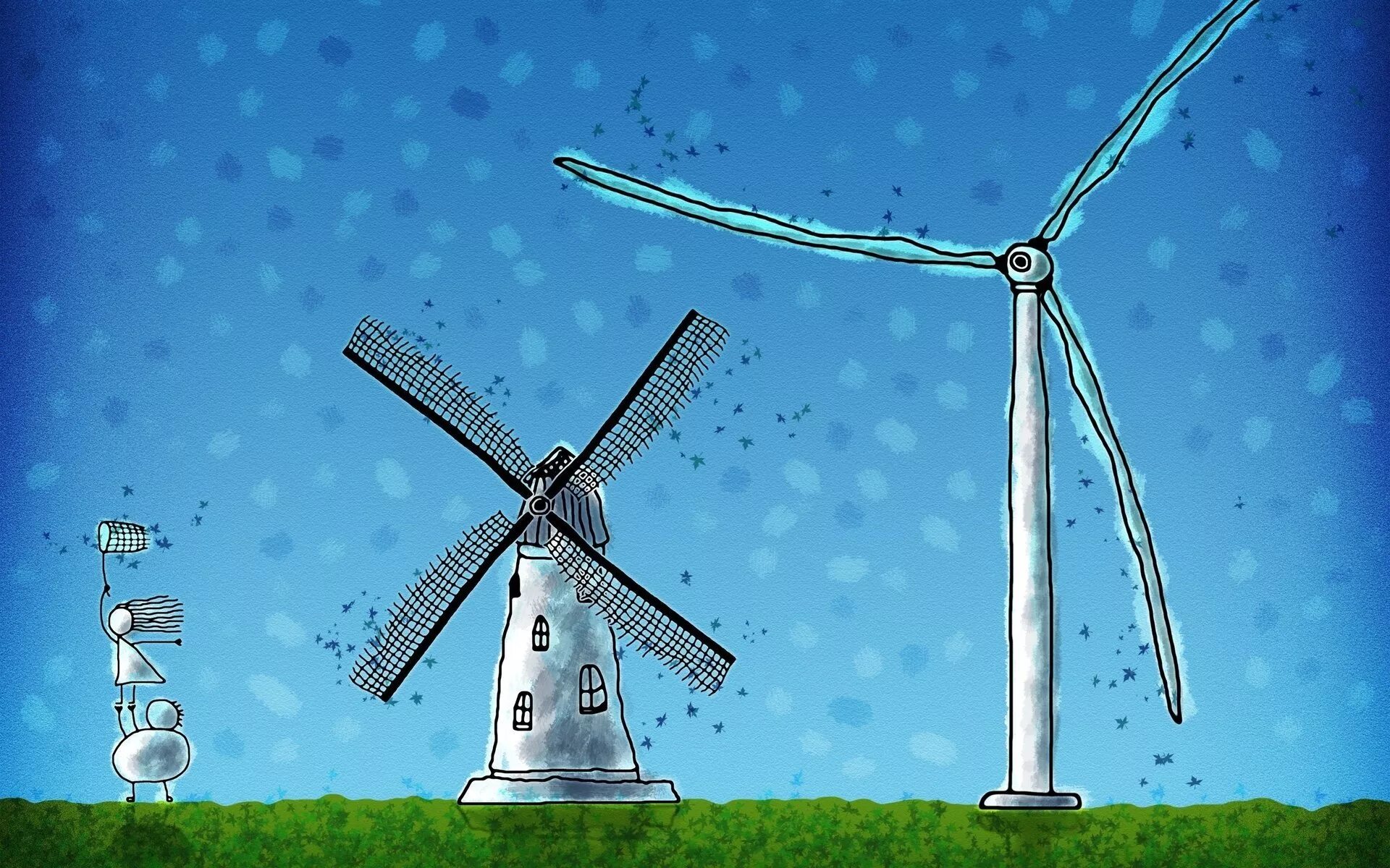 Ветряная мельница (для преобразования в механическую энергию). Ветряные мельницы. Ветровые мельницы. Ветрогенератор и ветряная мельница.