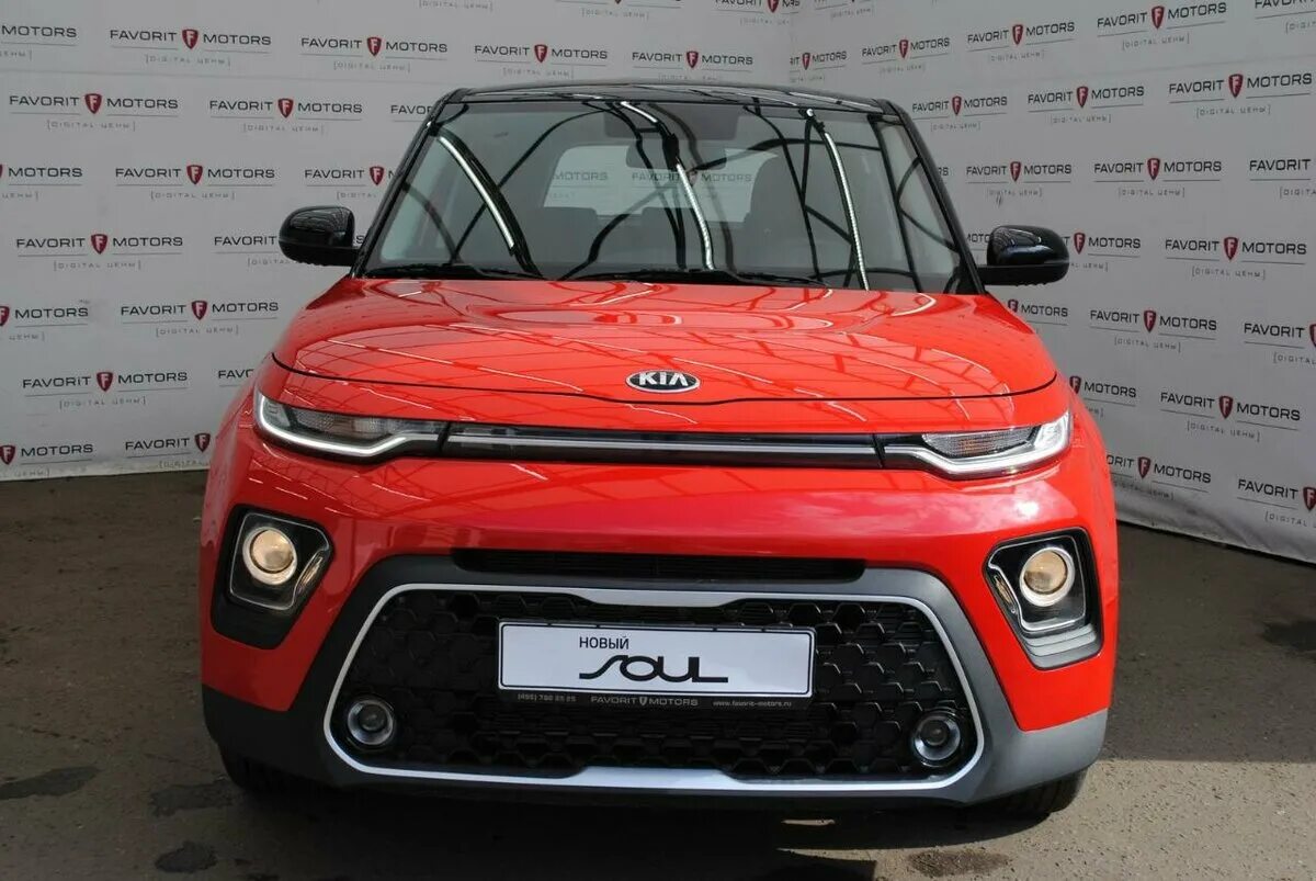 киа соул 2021 красная.
