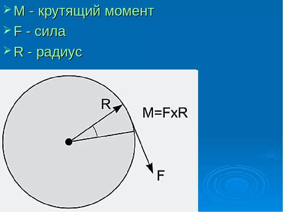 Крутящий момент. Крутящий момент в усилие. Момент силы крутящий момент. Момент силы с радиусом. Как изменяется крутящий момент