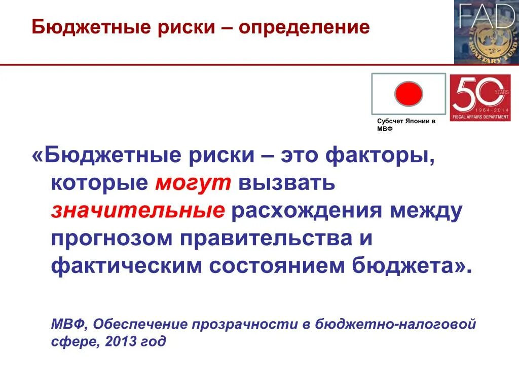 Минимизация бюджетного риска