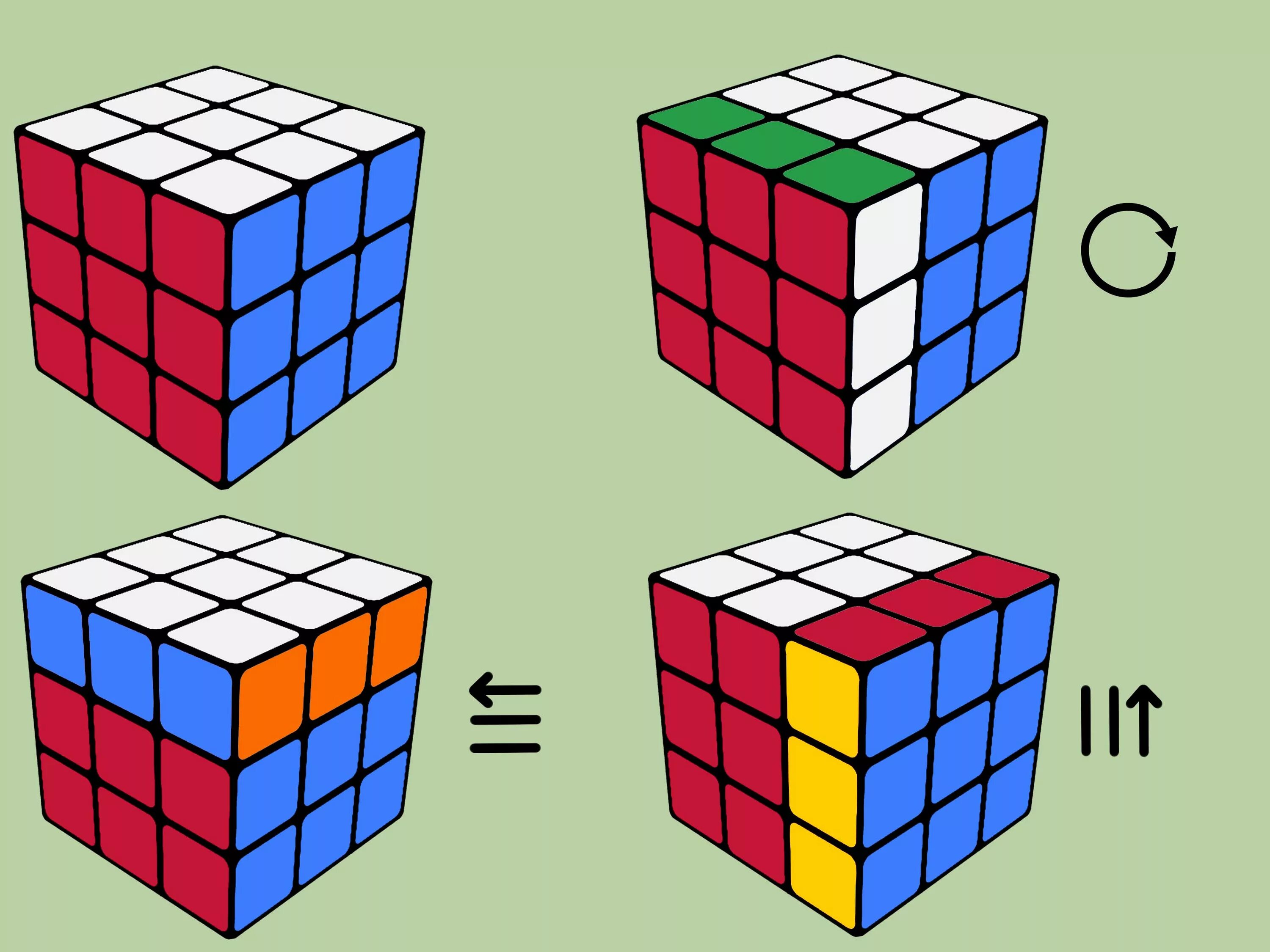 Стороны кубика Рубика 3х3. Схема кубика Рубика 3х3. Узоры на кубике Рубика 3х3. Формула кубика Рубика 3х3 пошагово. Самая простая сборка кубика