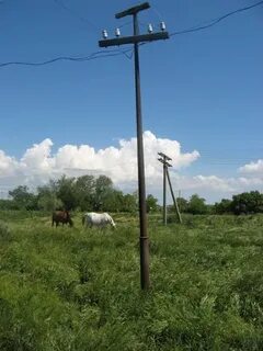 Деревня столбы