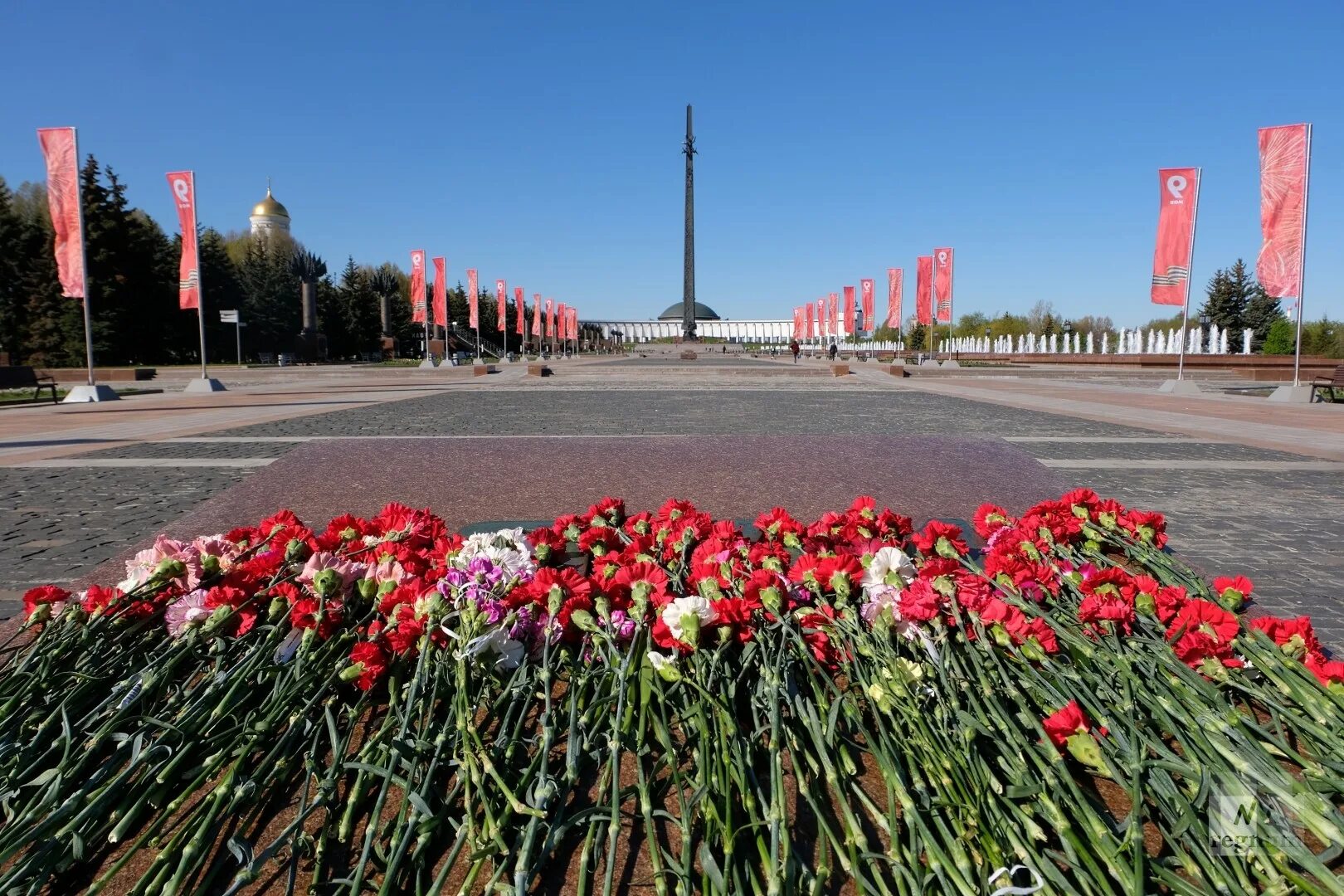 Мемориал в парке победы на поклонной