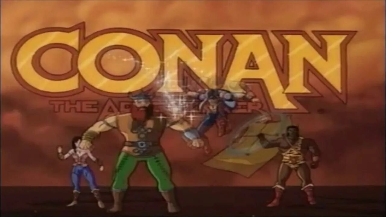 Конан 1992. Conan the Adventurer 1992.