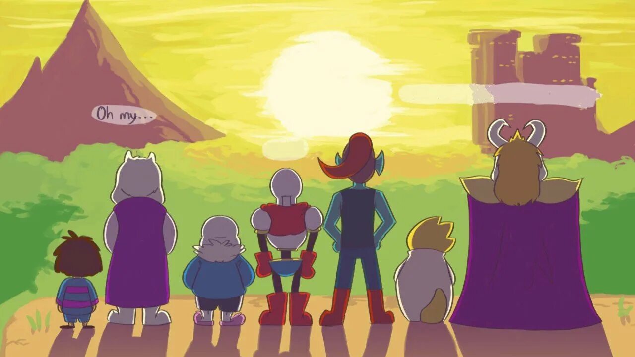Сколько концовок в андертейл. Undertale финал пацифиста. конец пацифиста в undertale. концовка пацифиста в undertale. андертейл пацифист.