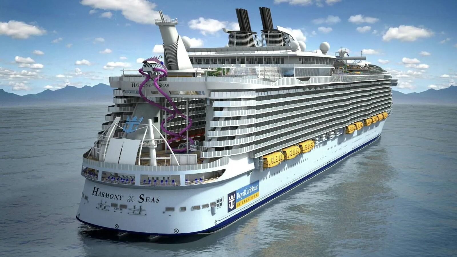 Круизный лайнер Symphony of the Seas Симфония морей