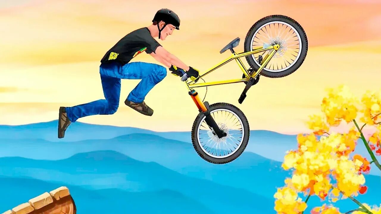 Взломанный bike. Игра велосипед. Bike Mayhem 2. Android game Bike. Игры на 2 велосипеды.