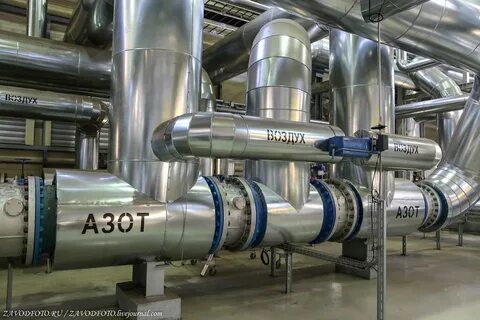 Азот в промышленности получают