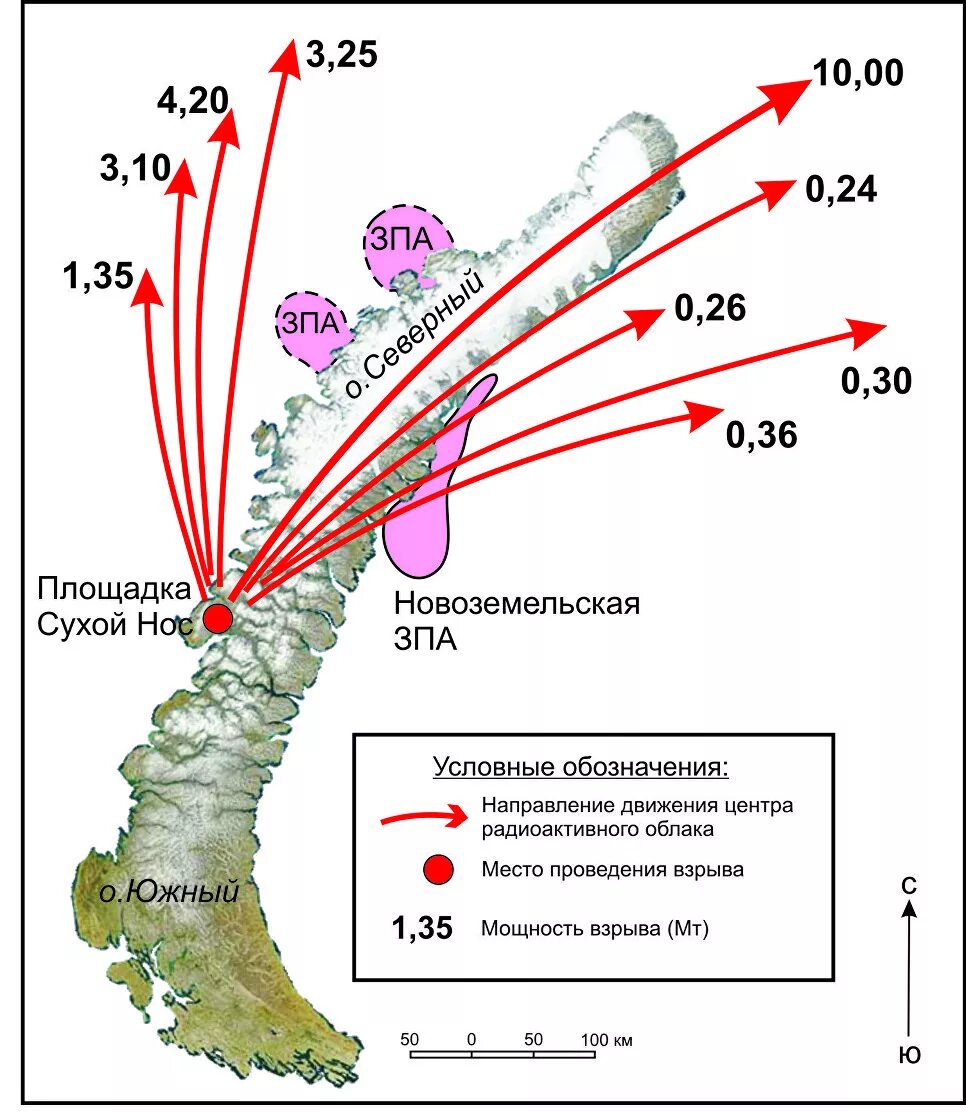 Уровень радиации ядерного взрыва. Ядерный полигон на новой земле на карте. Новая земля полигон ядерных испытаний на карте. Испытательный полигон на новой земле. НОВОЗЕМЕЛЬНЫЙ ядерный полигон.