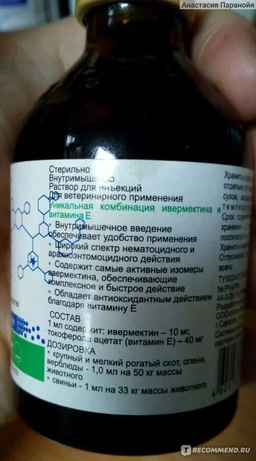 Ивермек инструкция по применению для животных овец. Ивермек дозировка.