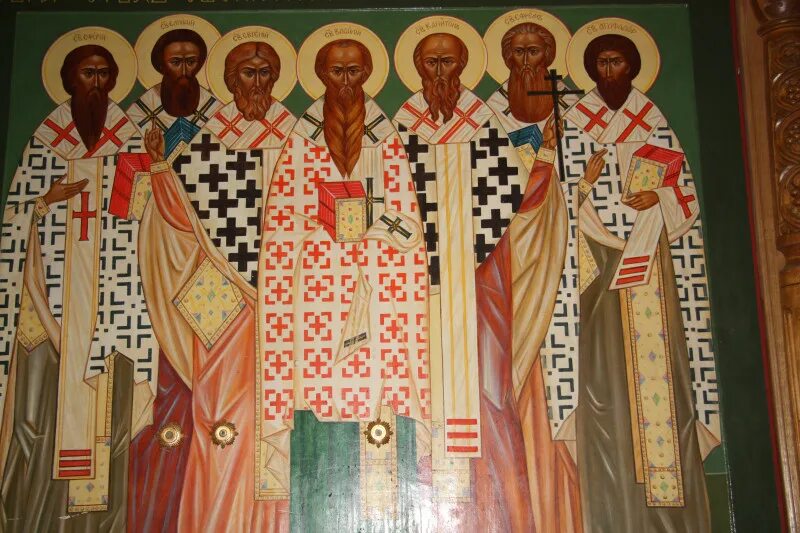 Храм семи мучеников Херсонесских. Икона семи священномучеников Херсонесских. Мученики иже во евгении