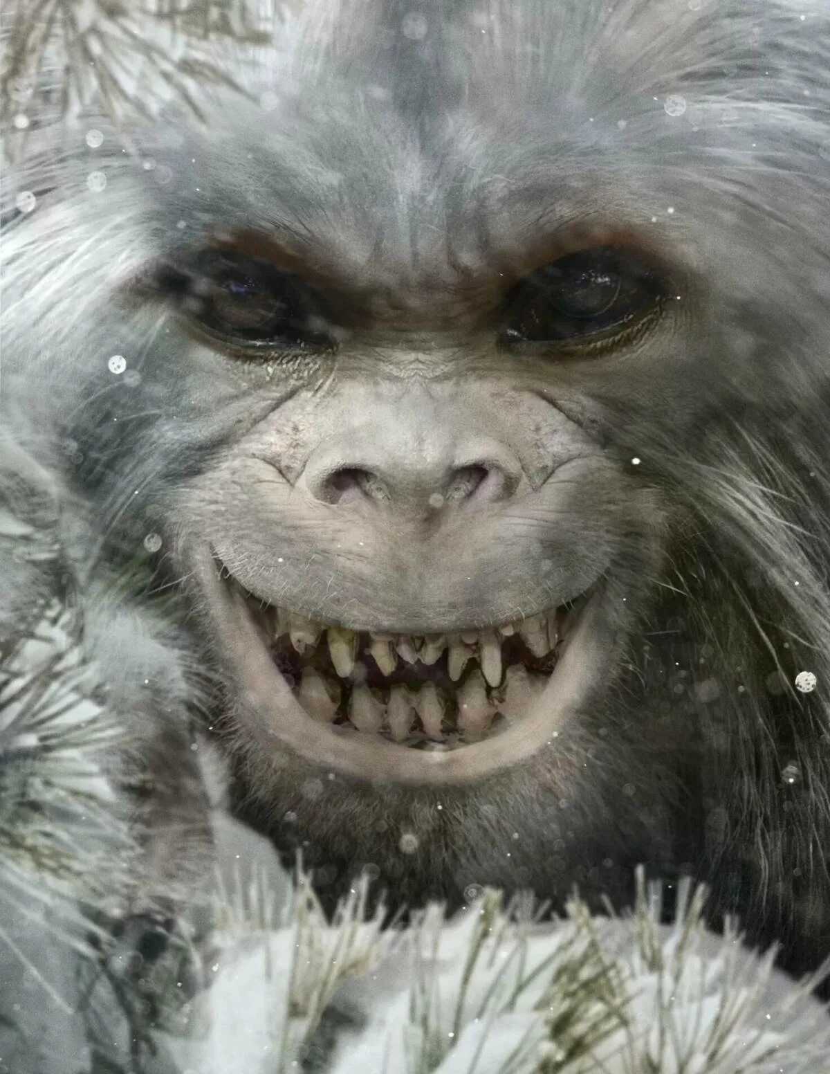 Снежный человек 2021. Етти снежный человек. Бигфут Йети. Бигфут монстр снежный человек.