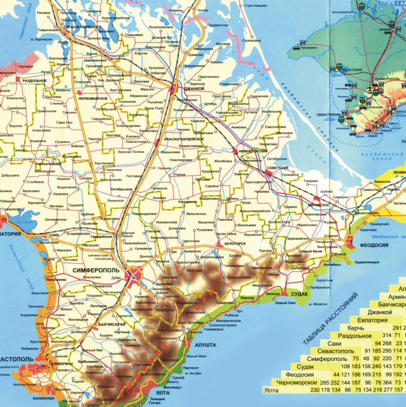 Крым подробная карта дорог. Карта Крымского полуострова с населенными пунктами подробная. Карта Крыма подробная с городами и поселками 2021. Крым карта побережья подробная с городами. Карта Крыма с городами.