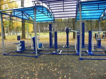 Уличная тренажерная площадка