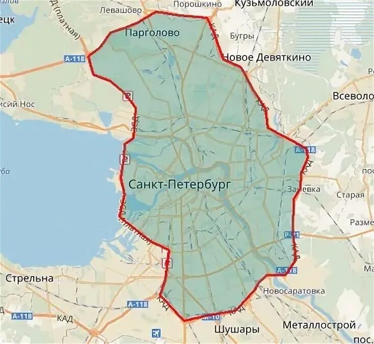 Зоны доставки. В пределах кад. Границы спб на карте. Кад санкт-петербург карта. Карта кольцевой автодороги спб.