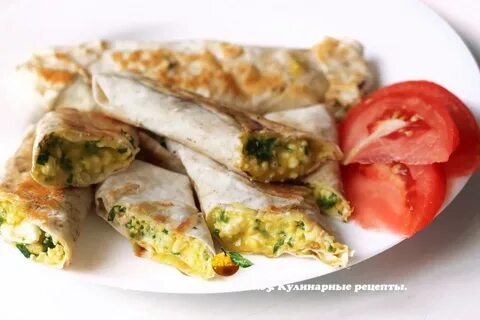 Лаваш с брынзой