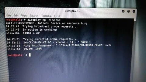 Device is busy