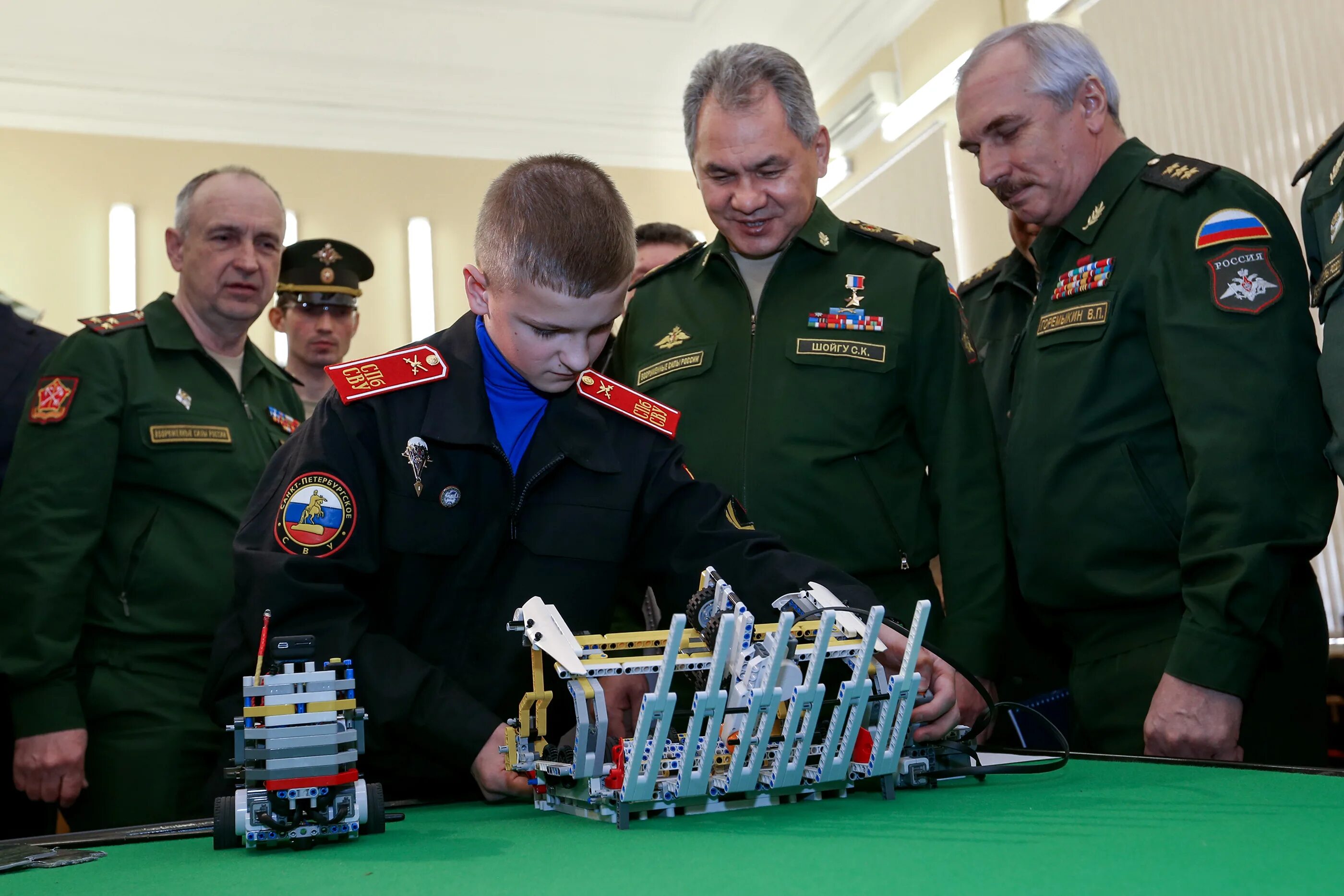 Сайт пенсионеры мо рф. Шойгу в Суворовском училище СПБ. Военная наука. Военные ученые.