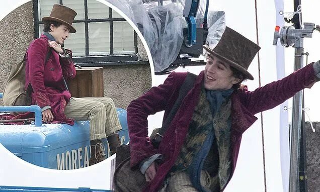 Мистер вонка 2023. Willy Wonka Timothee Chalamet.