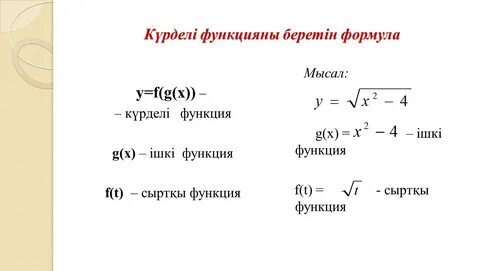 Формула войти