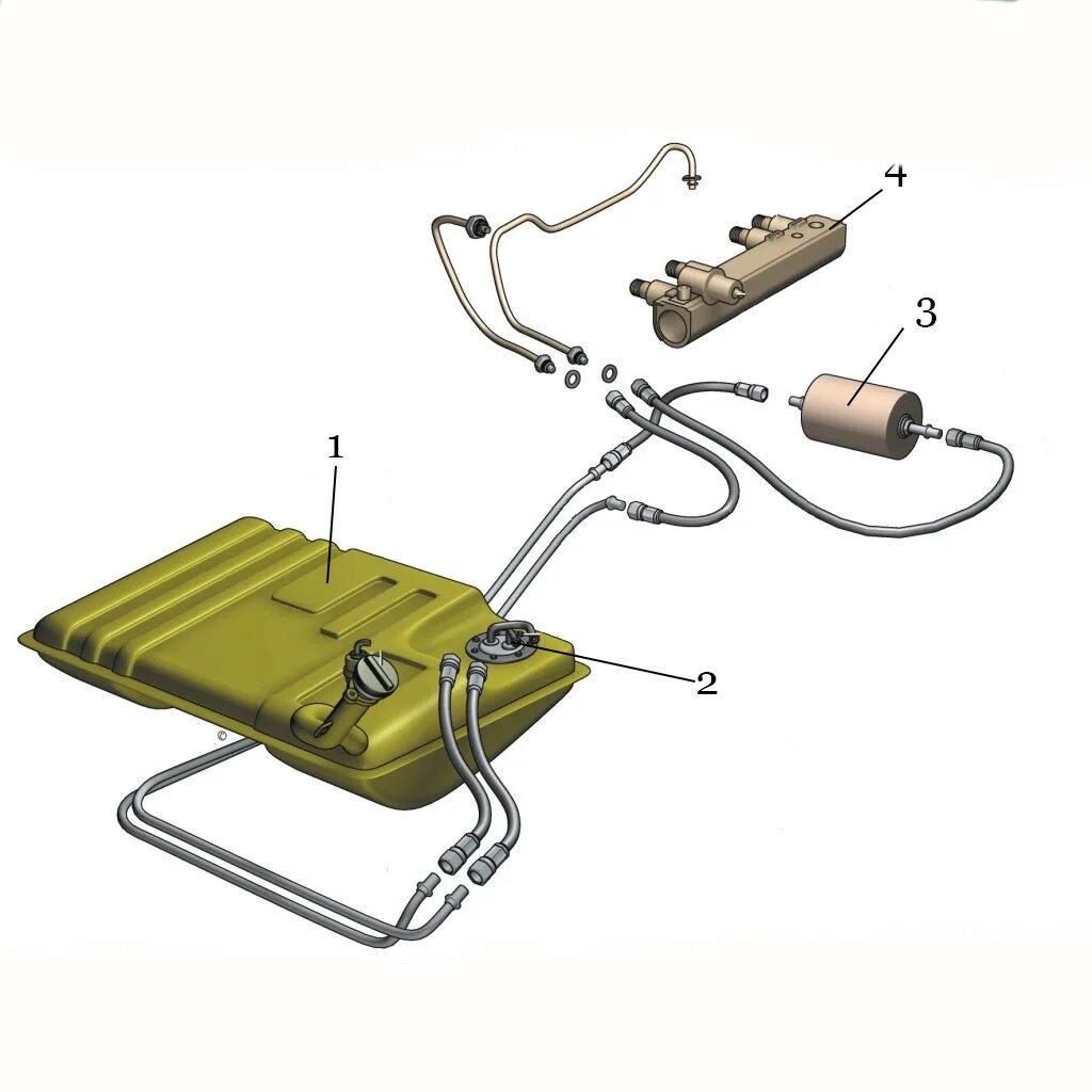 Магистраль топливного бака