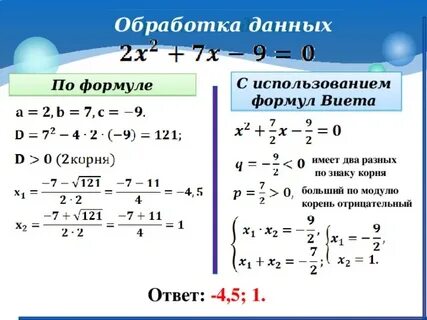 Модуль корня