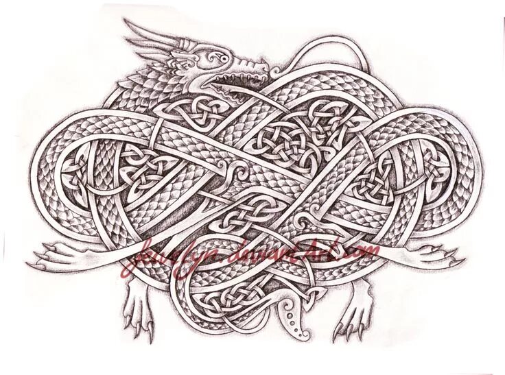 Восточный дракон. Dragon knotting. Узел драконов. Кельтский дракон тату. Кельтский дракон символы викингов.