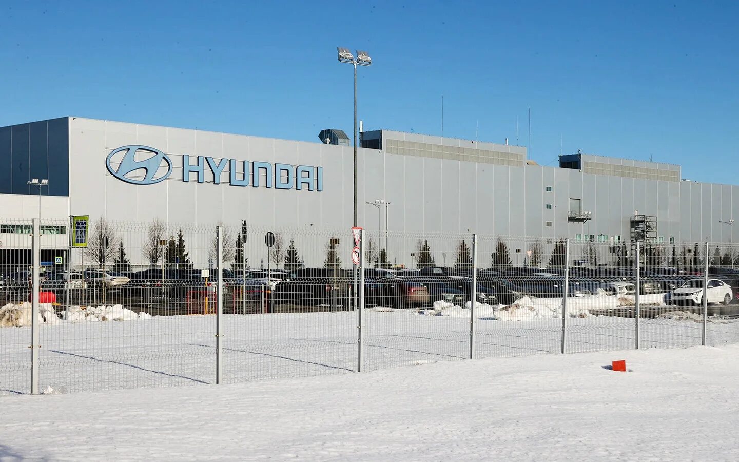 Завод Hyundai в Санкт-Петербурге. Завод Hyundai. Завод Хендай в Питере. Завод Хендай в Шушарах.