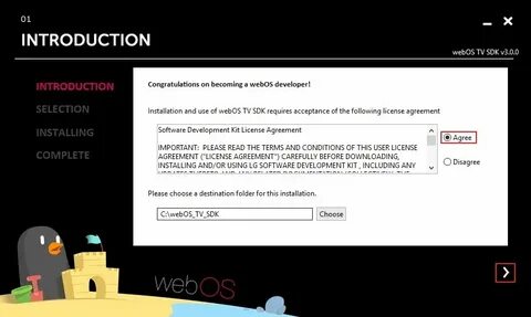 Webos sdk